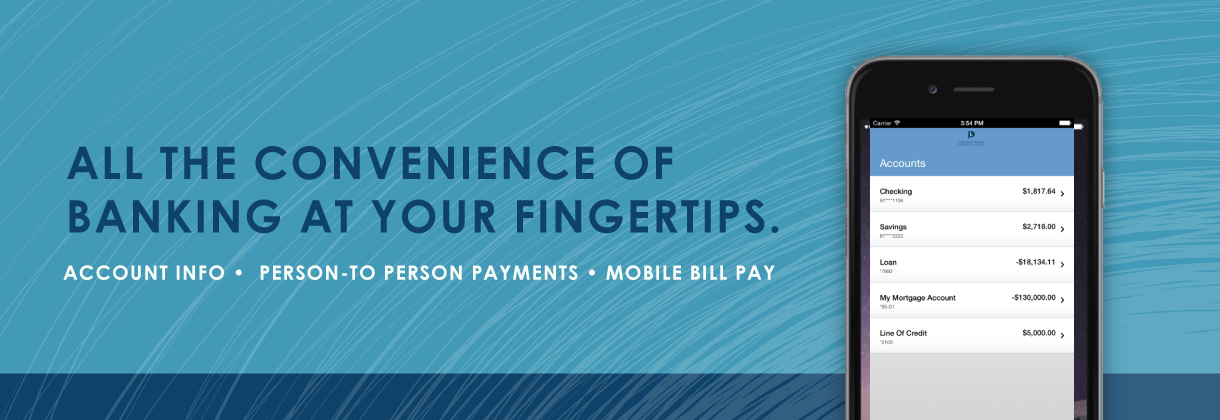 All the convenience of banking at your fingertips.